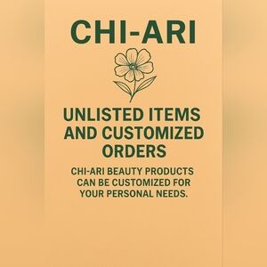Customizable Home and Unlisted Items